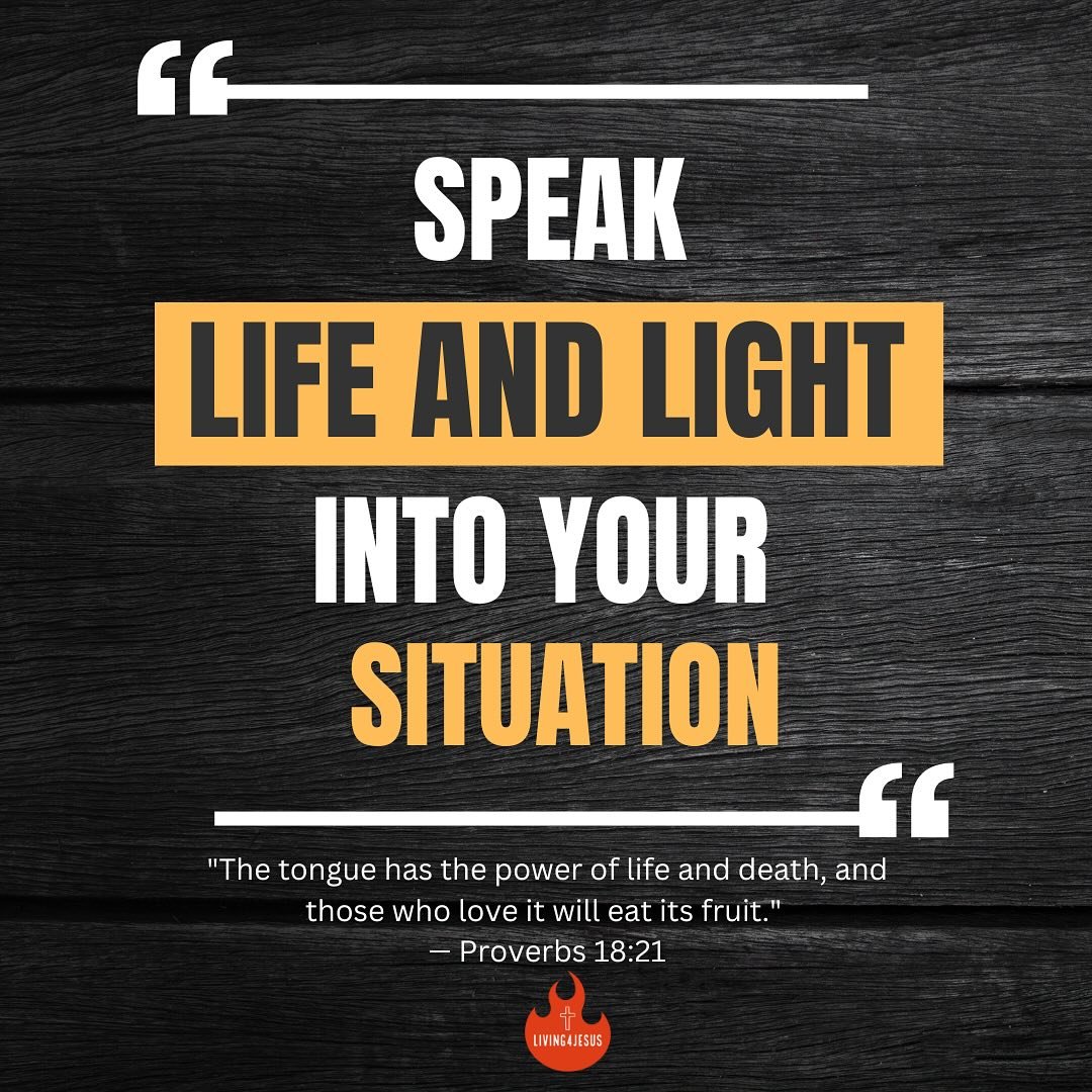 Your words have the power to change your world. Speak life today! 

The tongue has the power of life and death, and those who love it will eat its fruit.&rdquo; &mdash; Proverbs 18:21

#faith #love #god #jesus #hope #believe #bible #christian #peace 