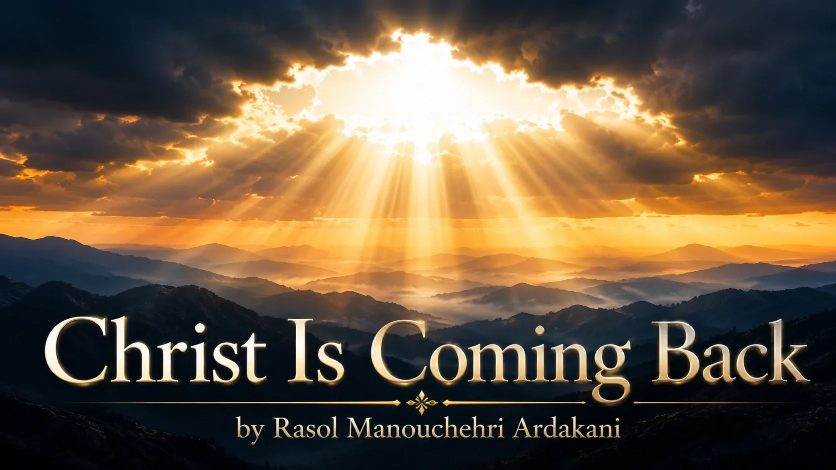 Christ Is Coming Back