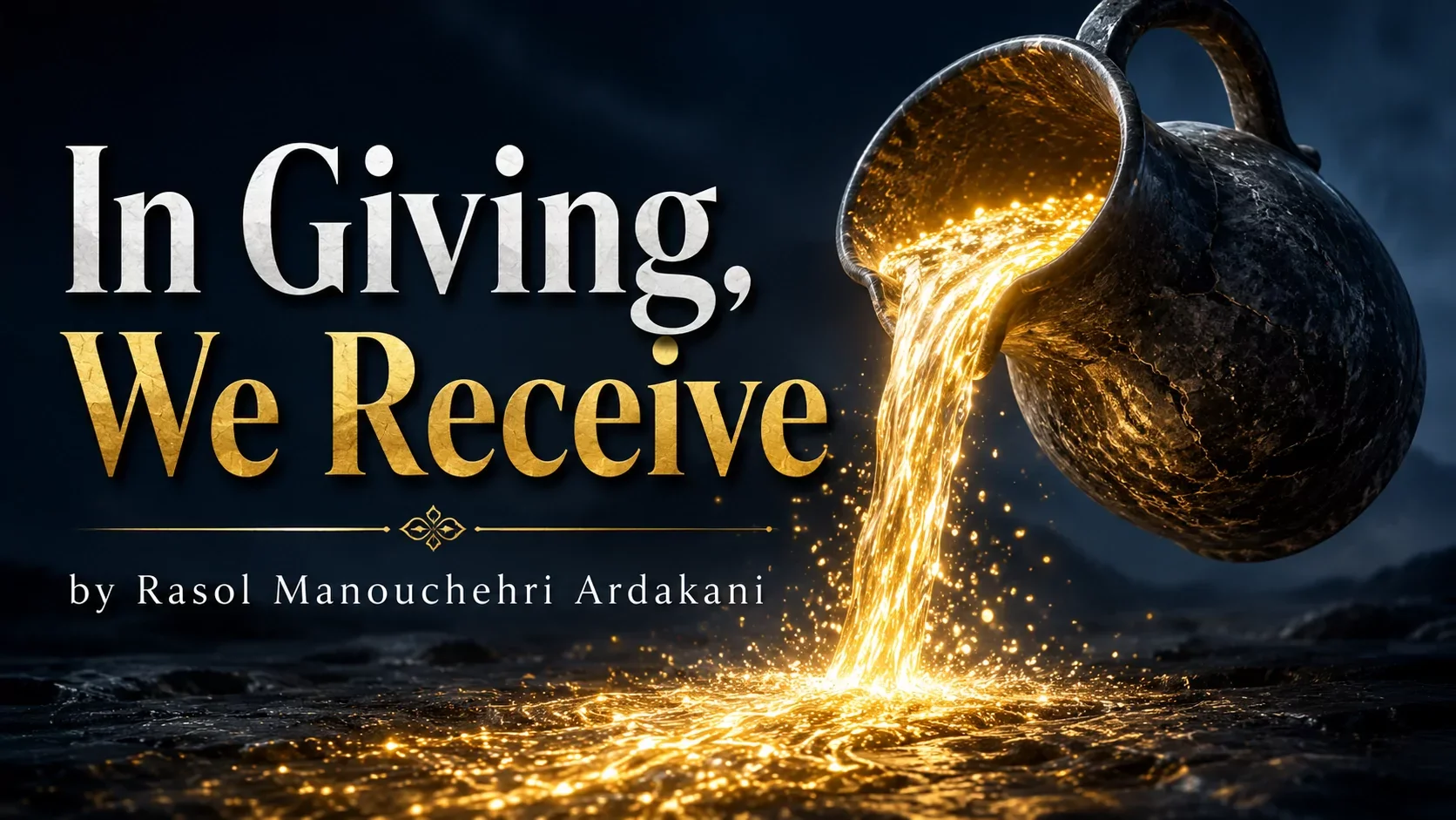 In Giving, We Receive