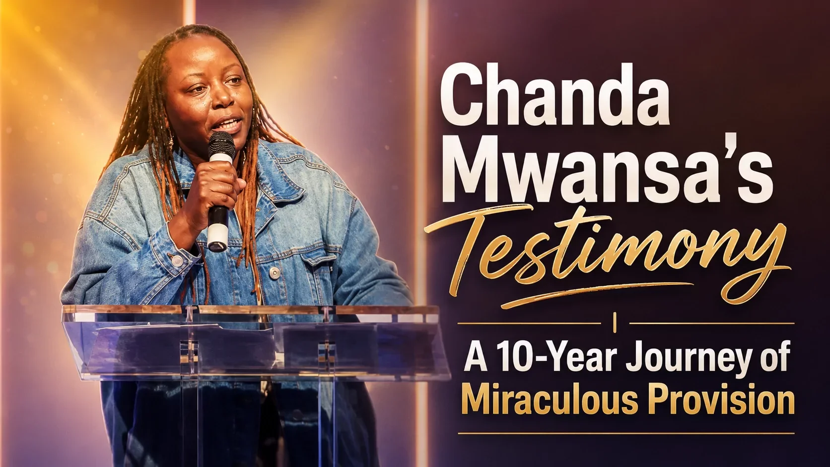 Chanda’s Testimony