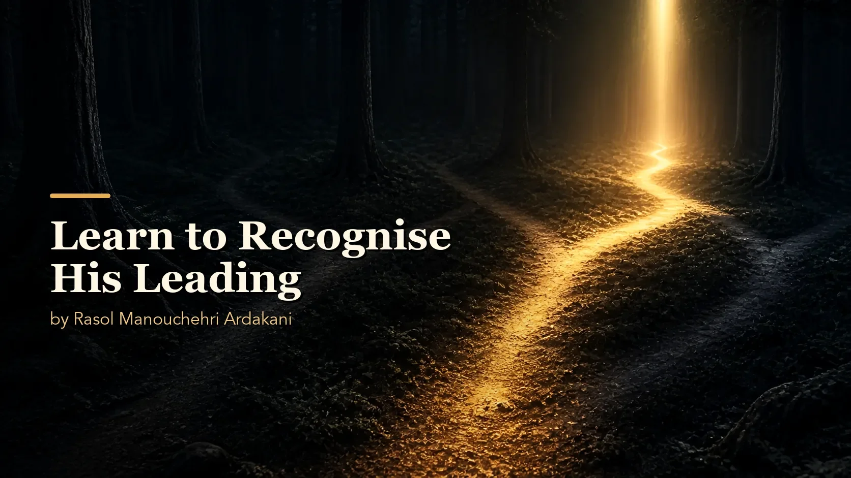 Learn to Recognise His Leading