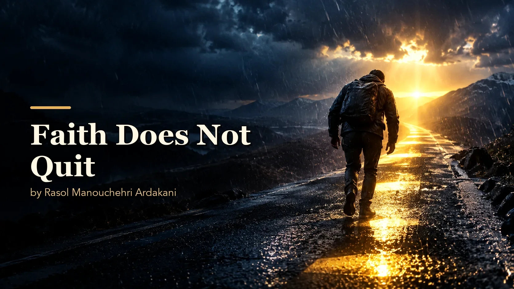 Faith Does Not Quit