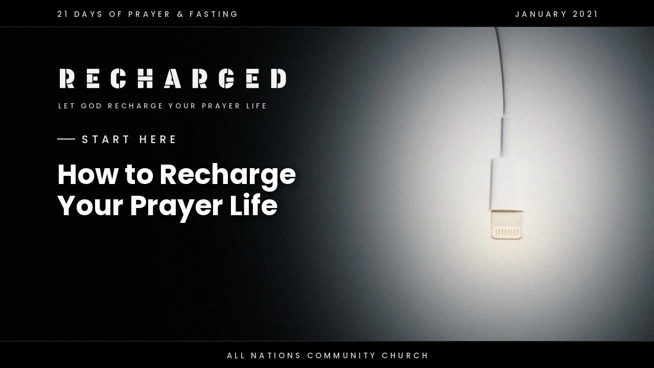 Start Here: How to Recharge Your Prayer Life