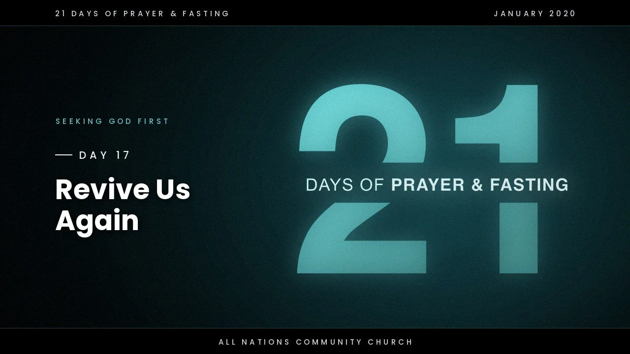 Day 17: Revive Us Again