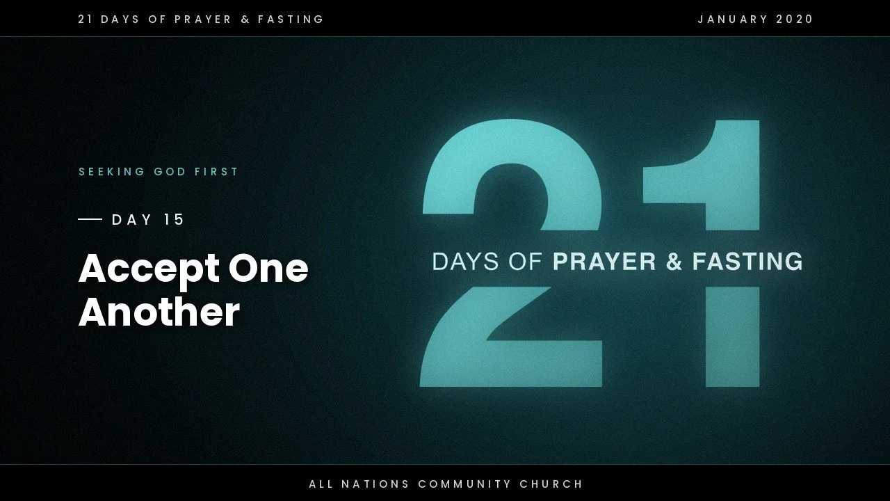 Day 15: Accept One Another