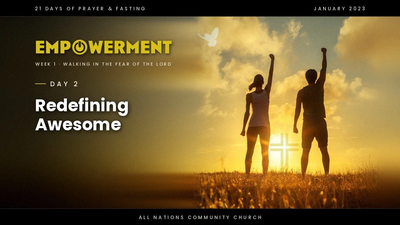 Day 2: Redefining Awesome