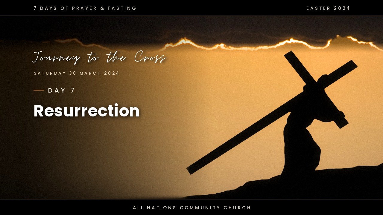 Day 7: Resurrection (7 Days of Prayer and Fasting)