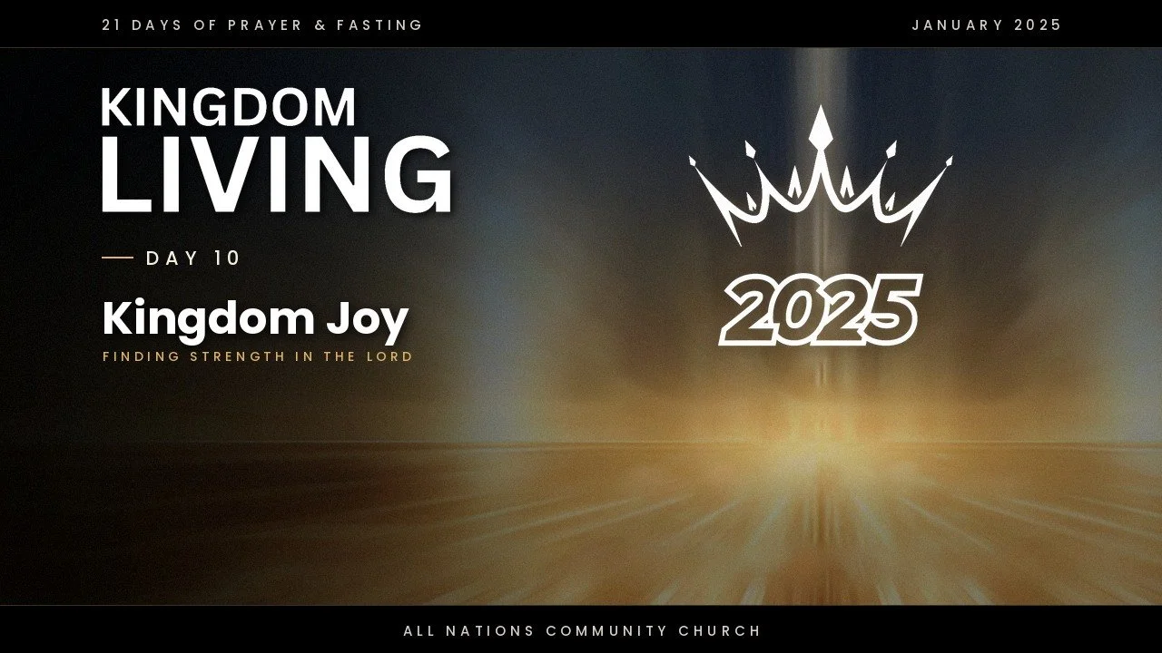 Day 10: Kingdom Joy: Finding Strength in the Lord - 21 Days of Prayer and Fasting
