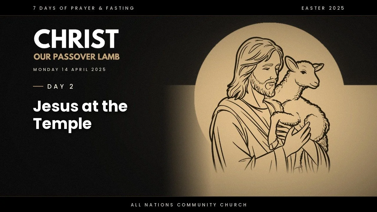Jesus At The Temple