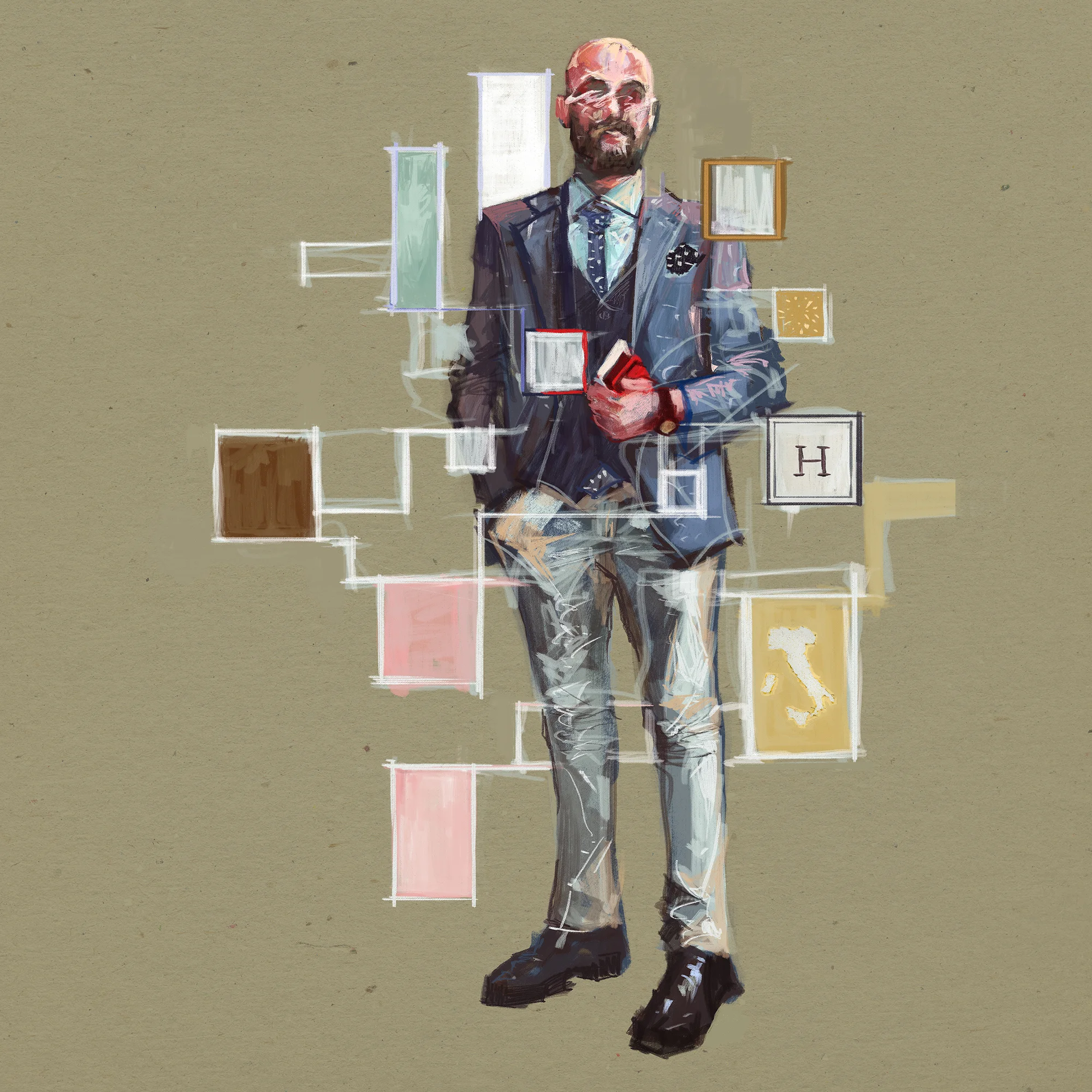 Sartorial Painting No.03 Giuseppe la torre 2000.jpg
