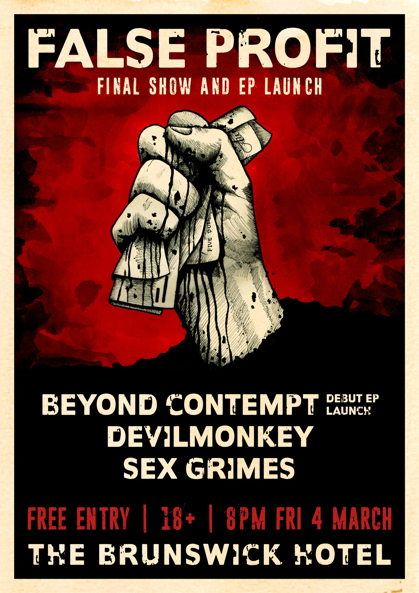 False Profit/Beyond Contempt dual EP launch