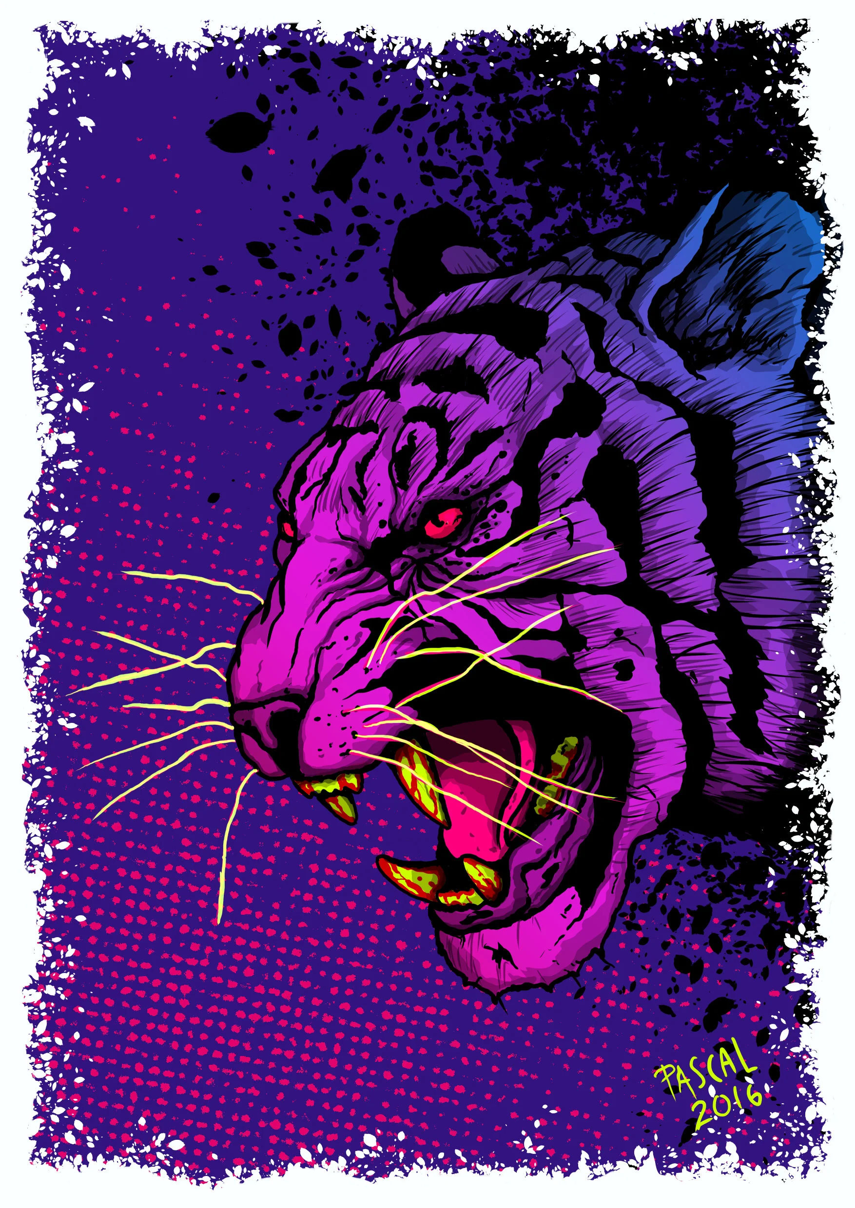 Neon Tiger
