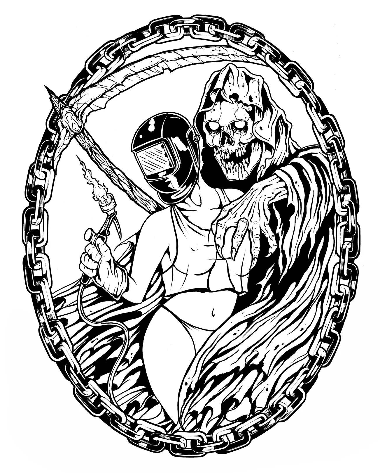 Reaper Engineering shirt design 2018