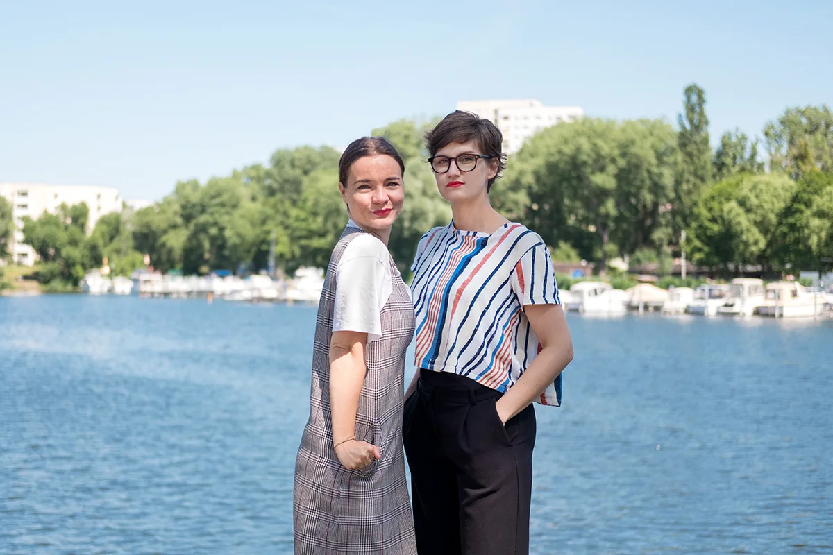 Das Team von POLA Potsdam: Carolin Jähnig und Theresia Koch 