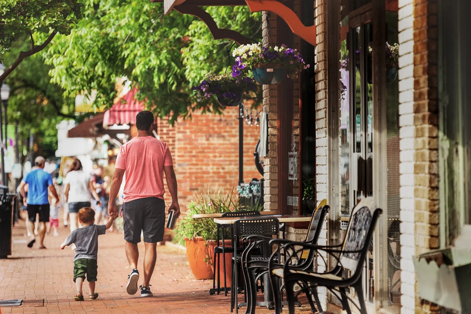 walking in davidson