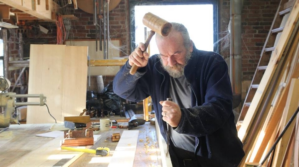 David Adams. Photo courtesy of The Craftsmen's Journal.