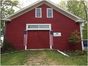 Preservation progress at the Brown Barn