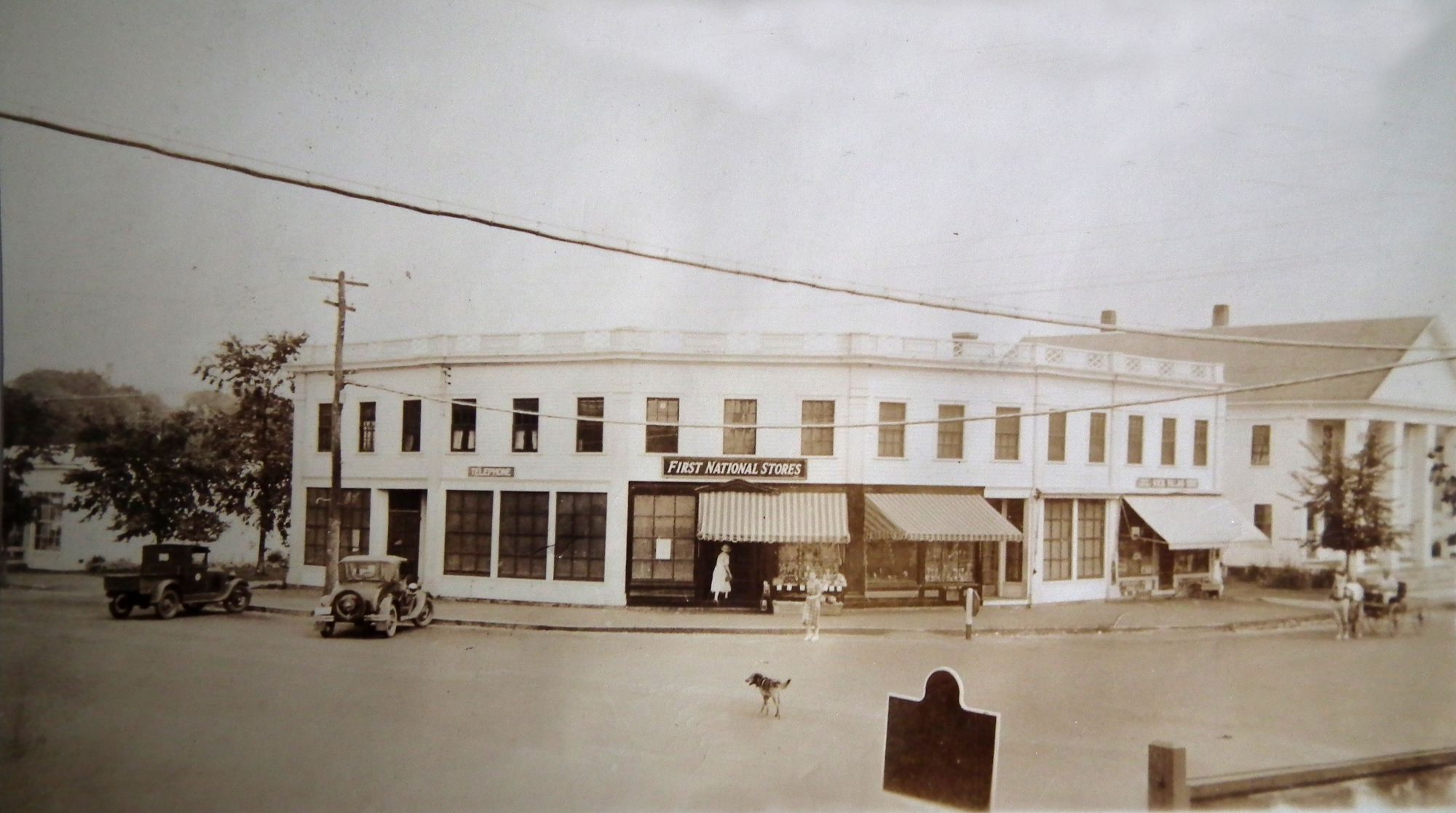 Smith and Taplin Block. Courtesy Canaan Historical Society.