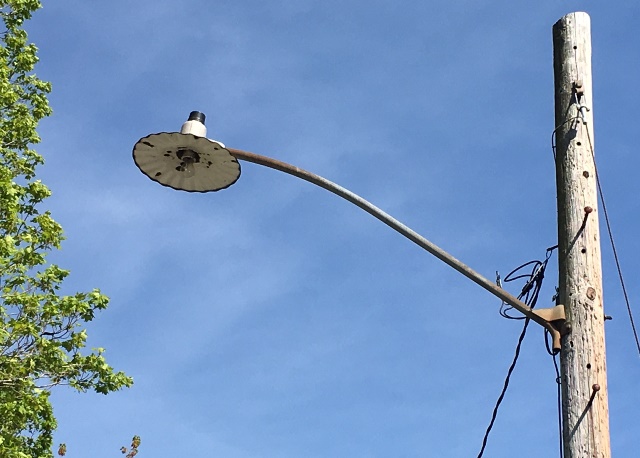 Harrisville streetlights