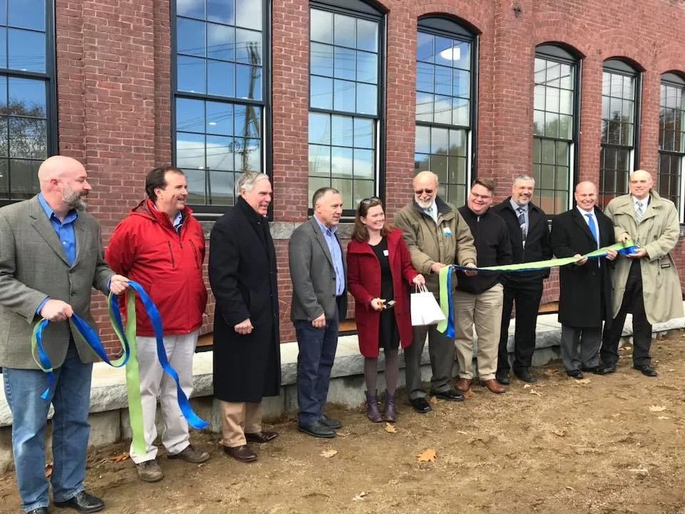 Project partners at the grand opening in November 2017.