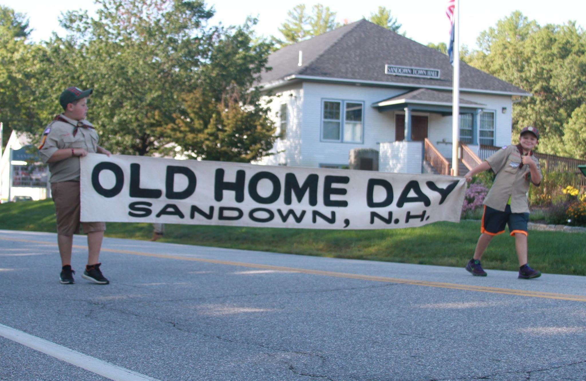 Old Home Days in New Hampshire for 2019 Amherst - September 7 Belmont - August 10 Bridgewater - August 17 Canaan - August 2-4 Candia – August 24 Enfield - July 26-28 Epsom - August 9-10 Franconia - July 6 Freedom - August 2-11 Gilford - August 24 Harrisville - July 5-7 Hollis - September 13-14 Hooksett – September 21 Hudson - August 8-11 Londonderry – August 14-18 Loudon – August 10 Madison - August 3-11 New Hampton - August 10 Newbury - July 13 Pembroke & Allenstown - August 24 Pittsburg - August 17 Rumney - August 10 Salisbury – August 9-11 Sanbornton - July 20 Sandown – (No Old Home Day Fall Festival for 2019) Sandwich - August 4-11 Springfield - July 13 Stoddard – July 5-7 Swanzey – July 20 Tuftonboro – August 23-25 Warren – July 12-14