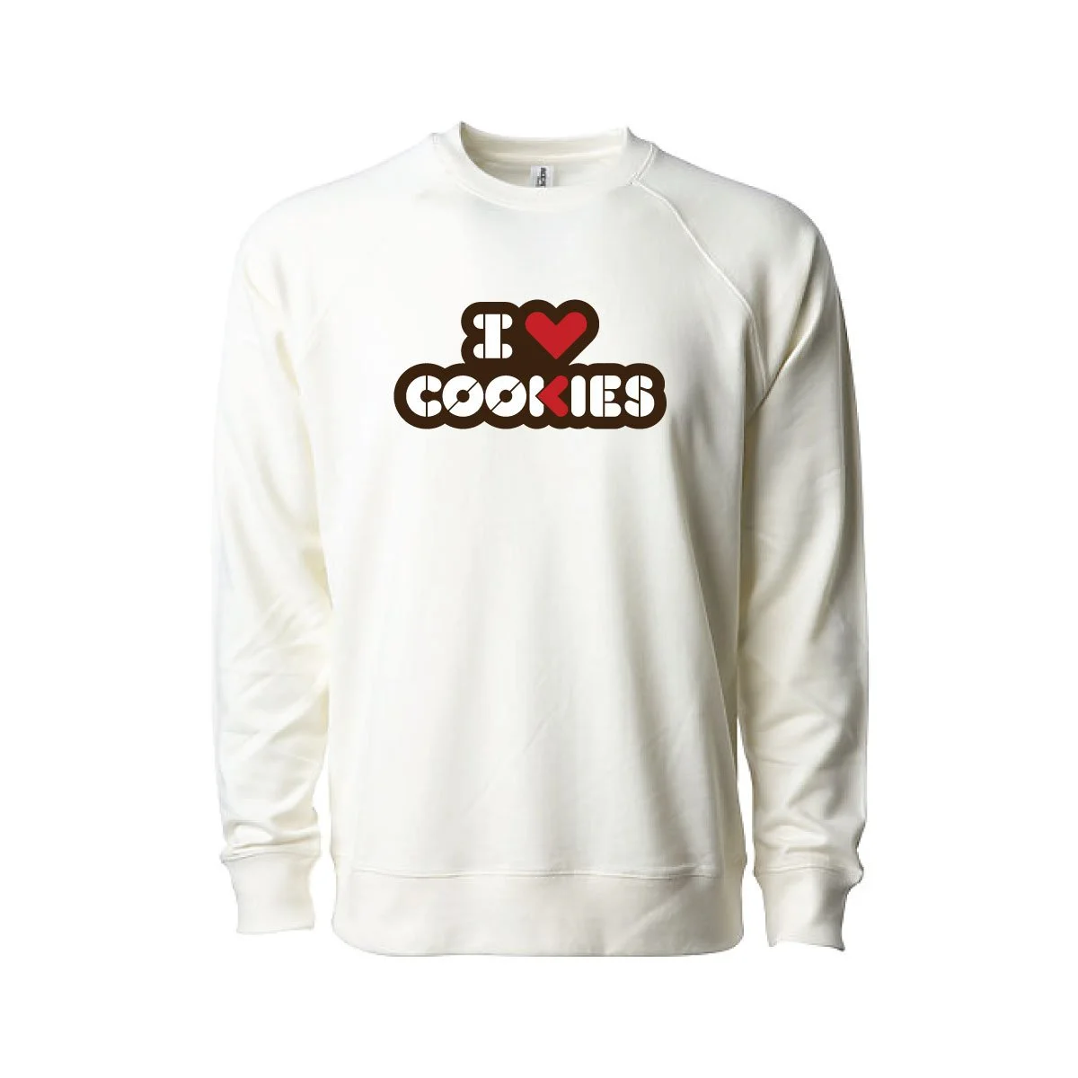 Cookie Love Crew Sweatshirt — PHIL'S COOKIE FONDO