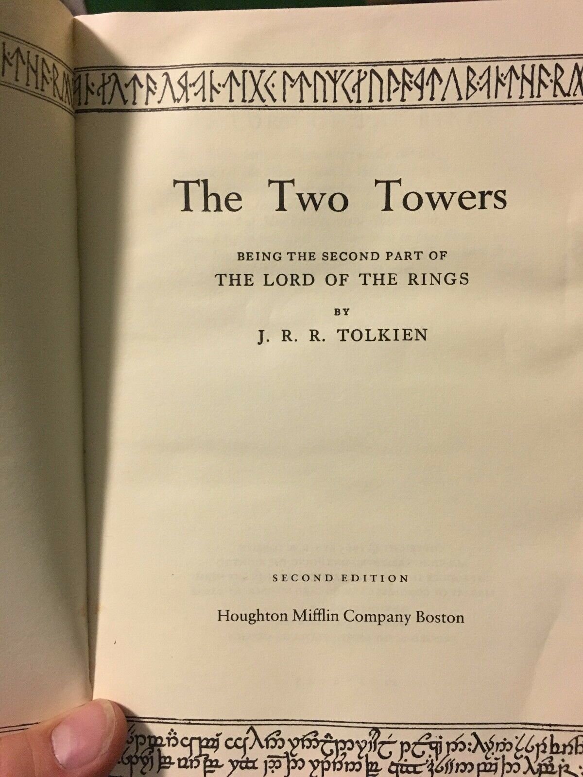 The Two Towers: Being the Second Part of The Lord of the Rings (Paperback)