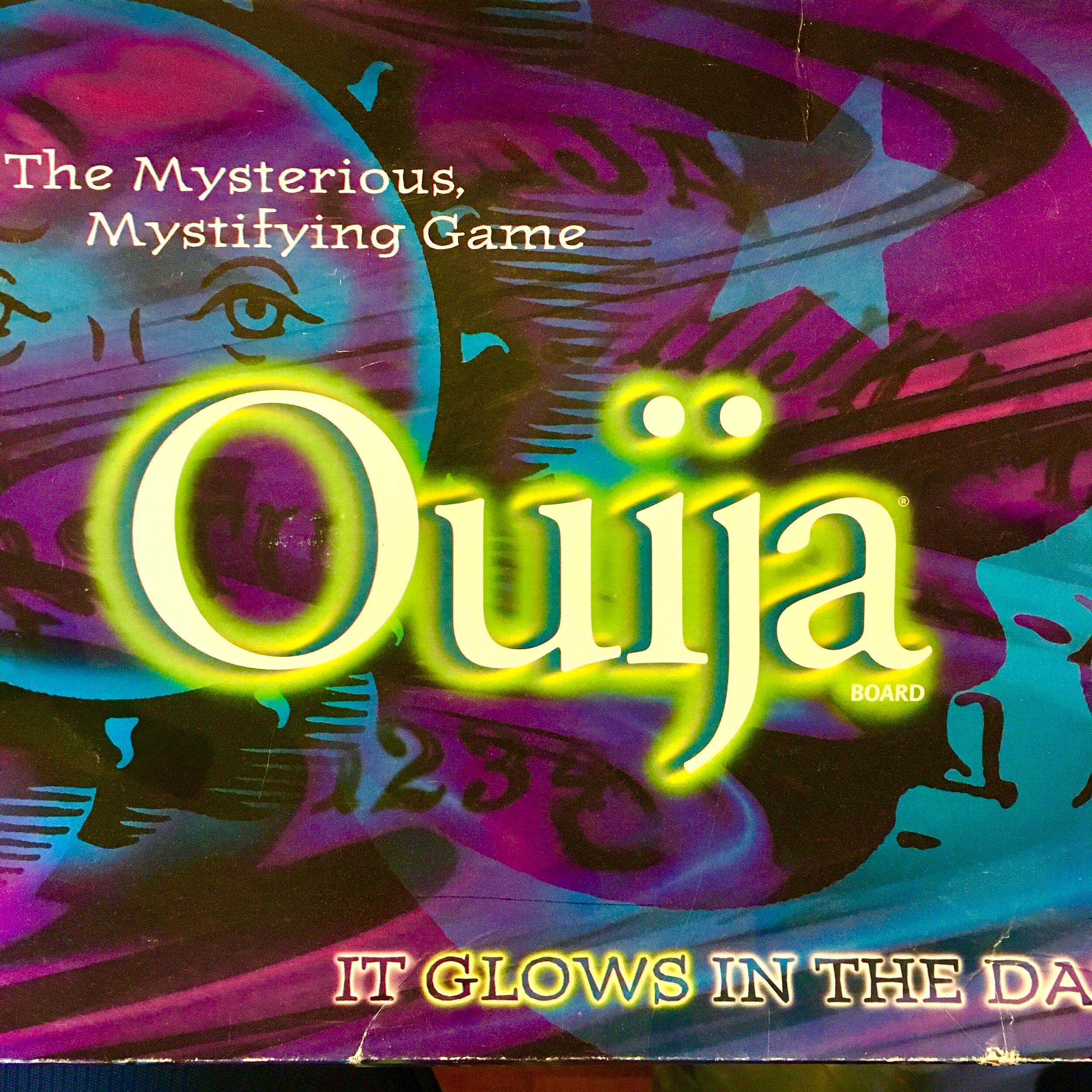 Ouija Board-Insert-Instructions-You Choose Details about   1998 Glow In Dark Parker Bros 