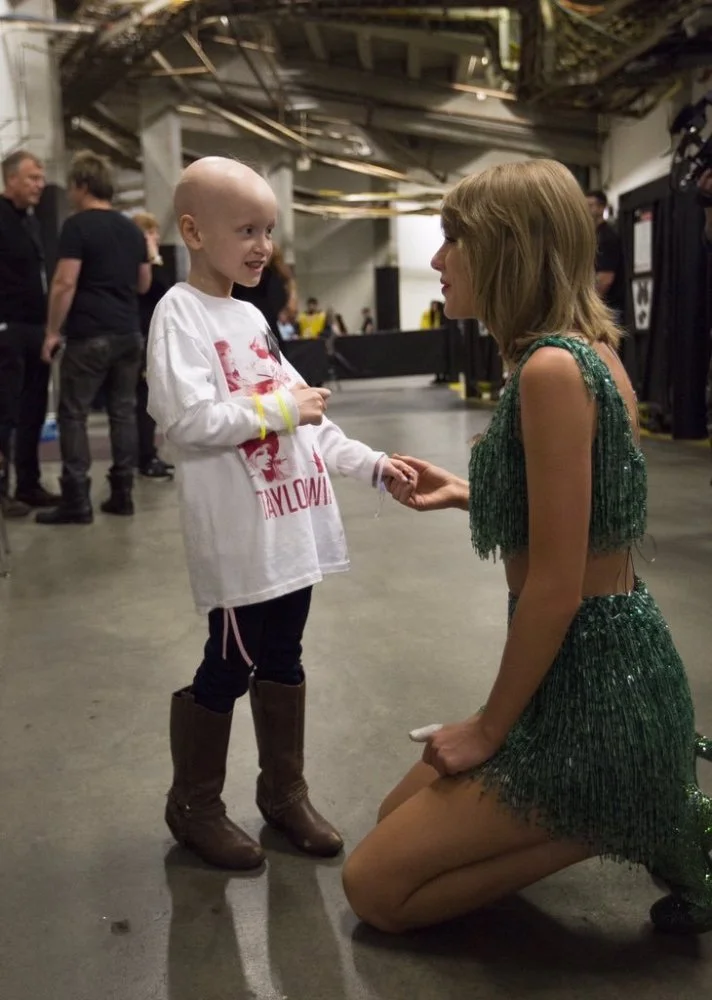 Photo from Taylor Swift Twitter account @taylorswift13) If you started this article as a critic of Taylor, are you still? If so, we just can't be friends and I really don't want to do business with you either! 