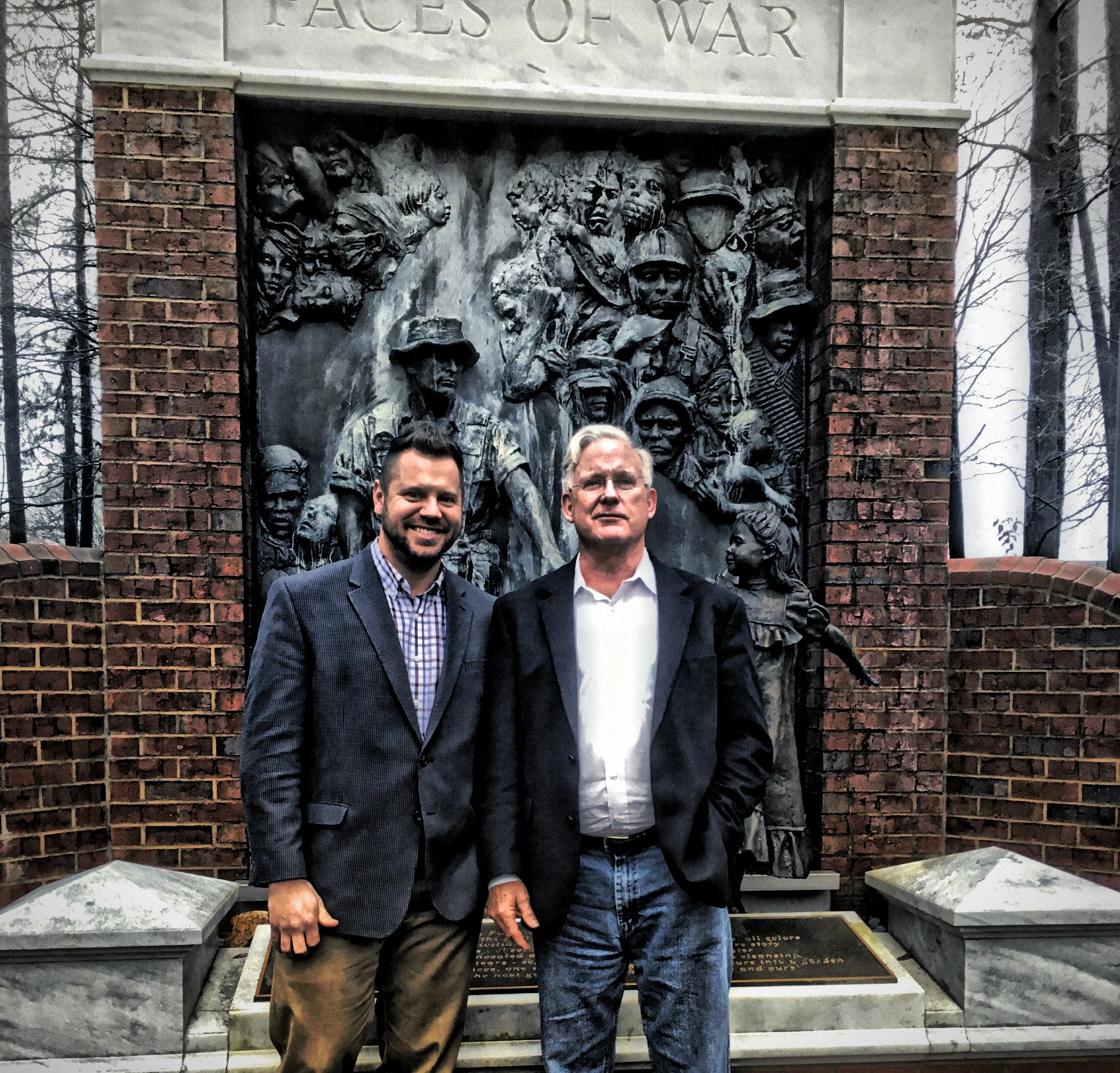 I didn't even know this memorial was here. If we really want to honor our vets, let's not hide it in the woods. Rather, let's build a park that hosts events, is open and green, and becomes the iconic centerpiece to our city. 
