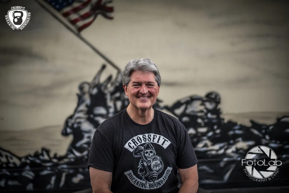 Jim and I met at CrossFit Breaking Boundaries in Roswell, GA