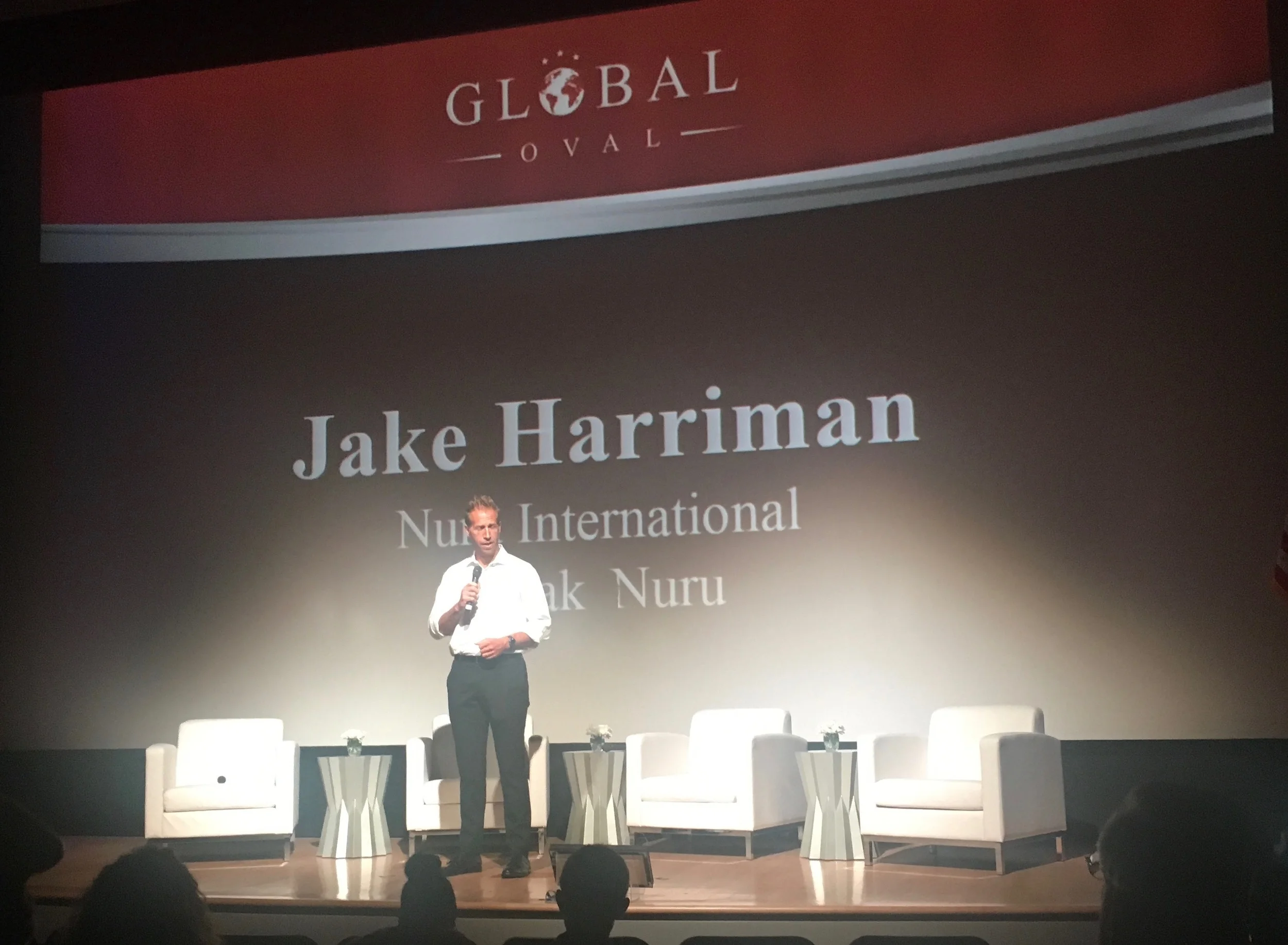Jake Harriman speaking on behalf of NURU