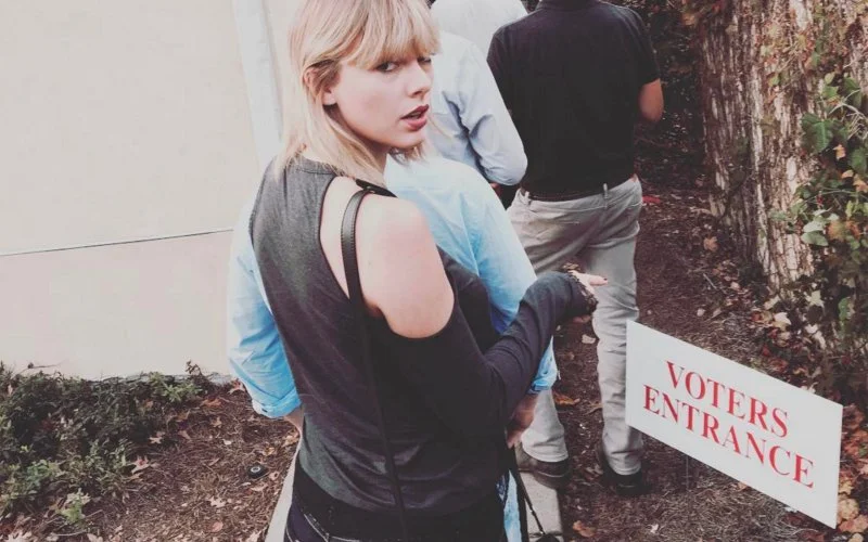 Even Taylor Swift encouraged us to vote.