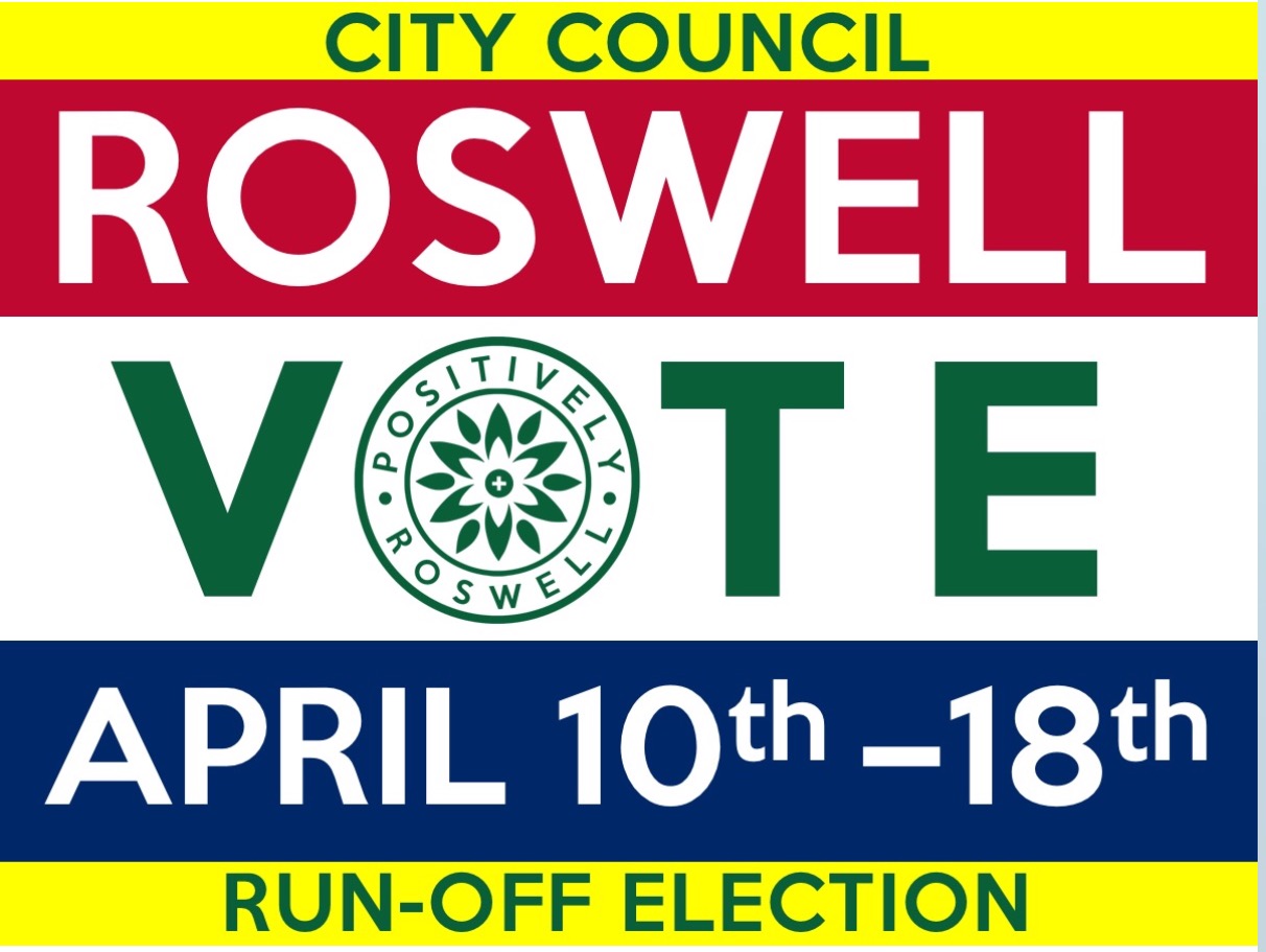 Check out Positively Roswell as a resource to stay informed and lend your voice to a positive future for our city.