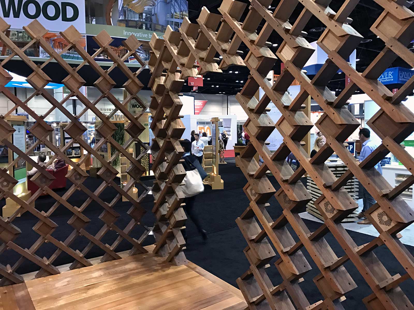 Malaysian Timber Council Booth at the AIA 2017 Expo