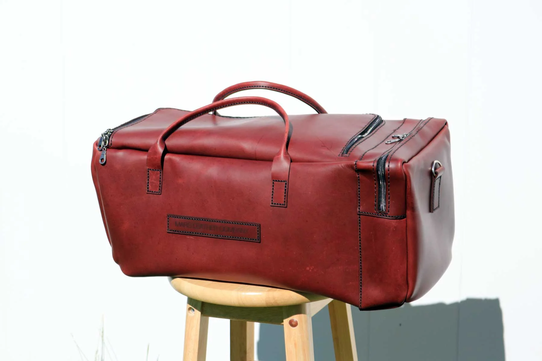 Leather Duffle Bag