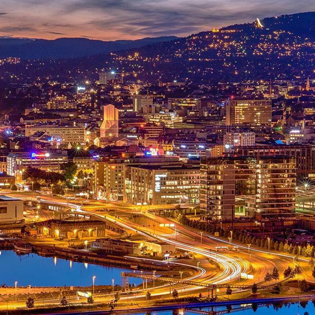 #Oslo #nightshot #sunset #skyline #cityscape #landscape #myoslo #oslove #architecture #scenery #kimwilkens #bj&oslash;rvika #cityview #citybestpics #Norway #loveoslo #picoftheday #ig_worldclub #ig_great_shots #ig_myshot #nikon