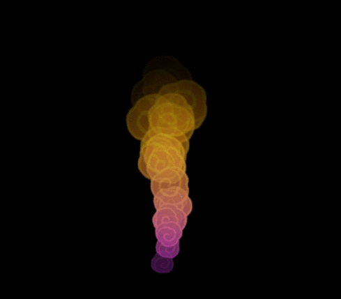 So today’s doodle was me messing around with some wind waker smoke particles :D