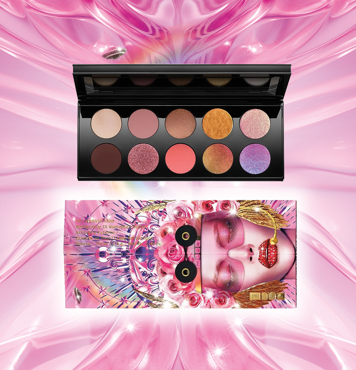 pat mcgrath mothership ix palette art 