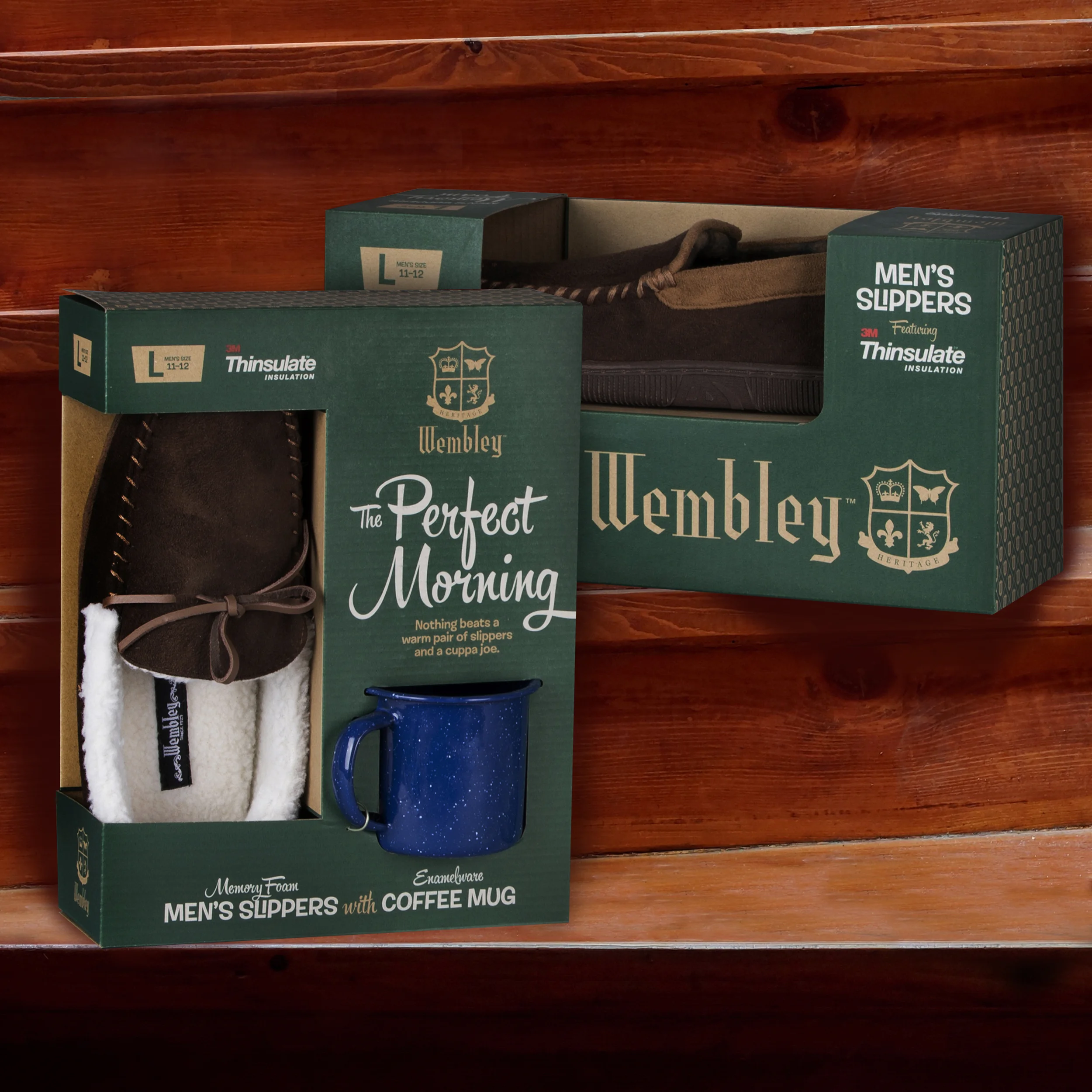 Wembley Slippers & Slippers with Gift