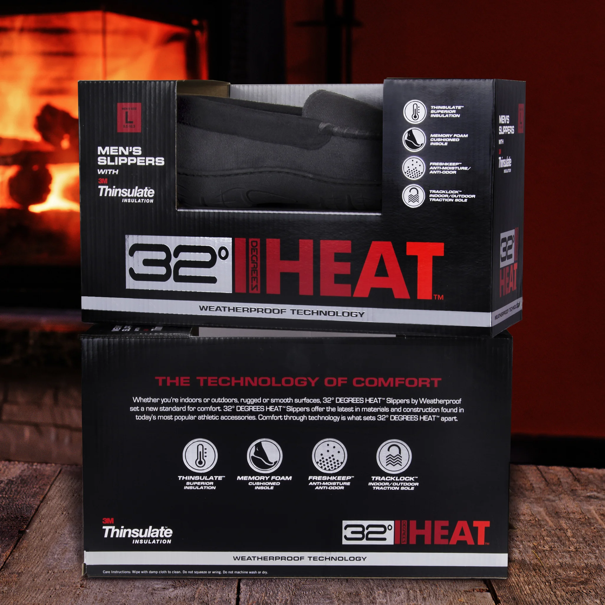 32 Degrees Heat Slippers