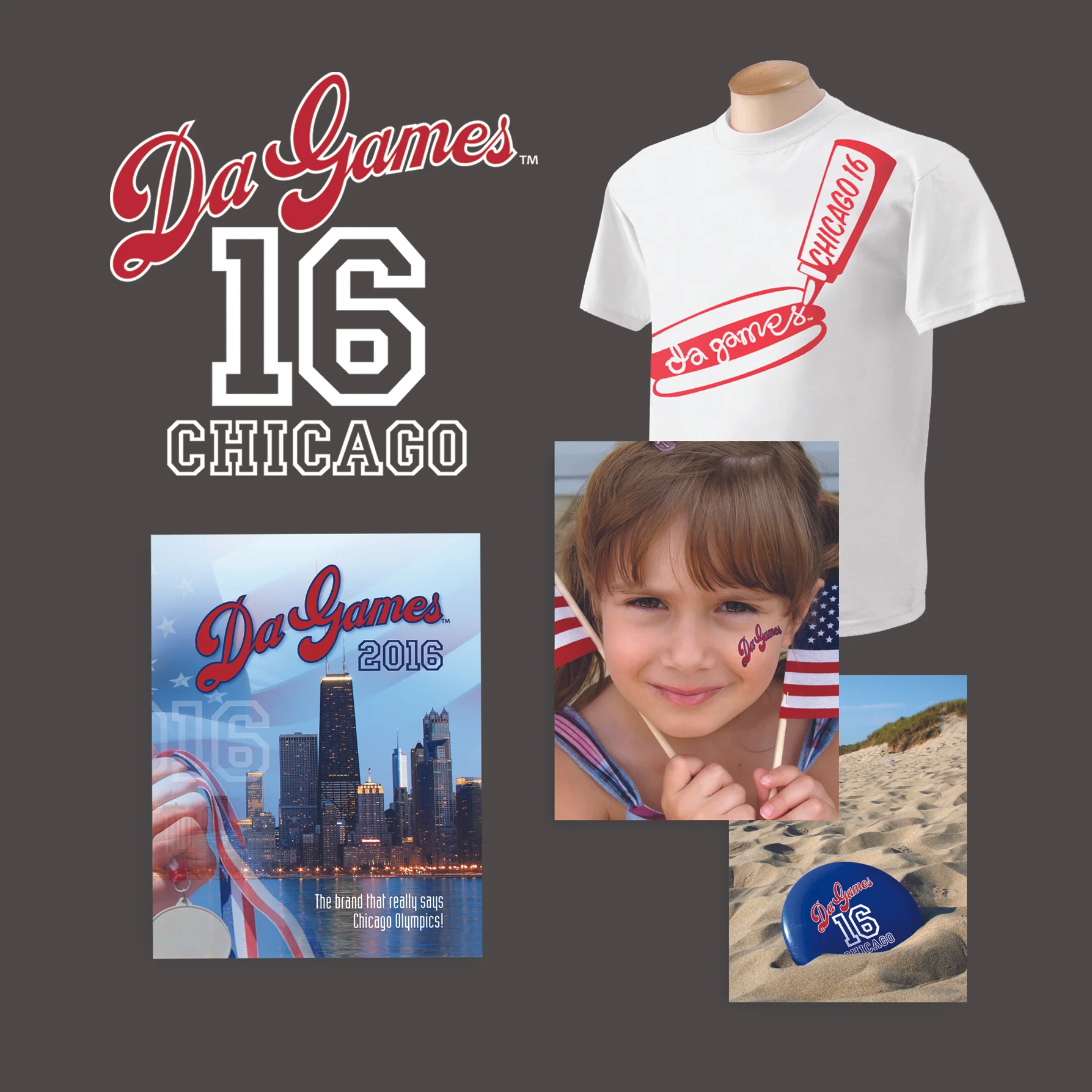 Da Games Chicago Olympics Branding
