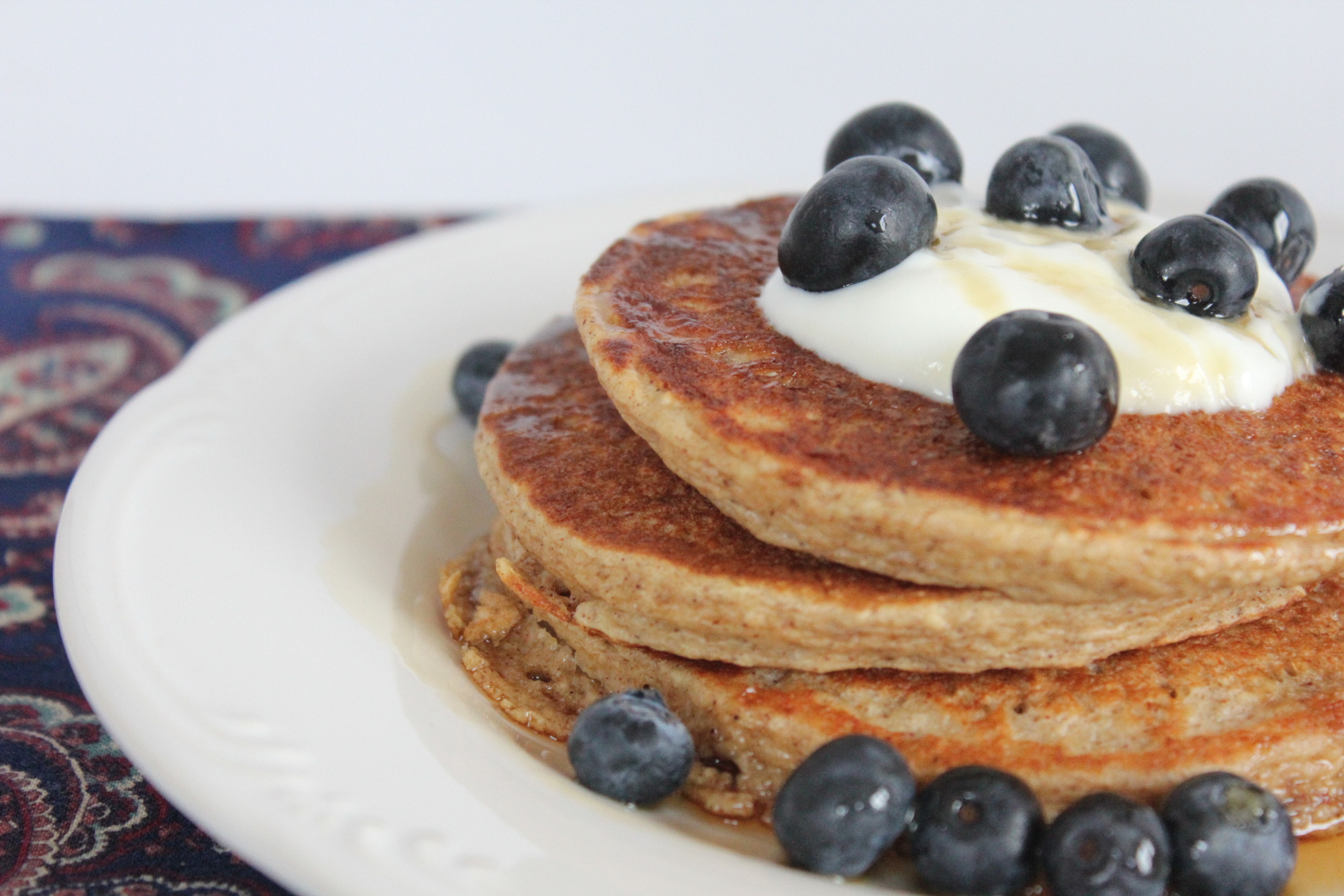 Oatmeal Cottage Cheese Banana Pancakes Wholly Delicious