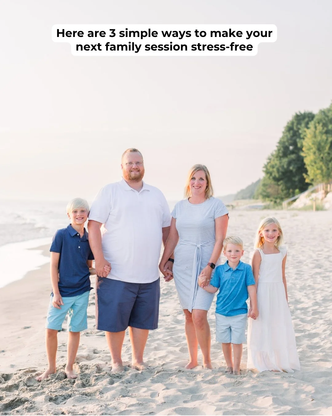 Family photos don't have to be stressful. Let me help you make this as easy as possible! #familyphotos #familyphototips