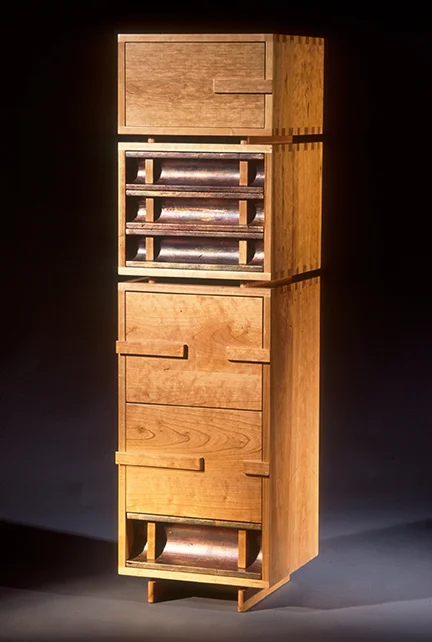 Cherry Tall Cabinet