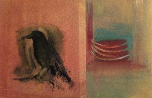 Raven and Window