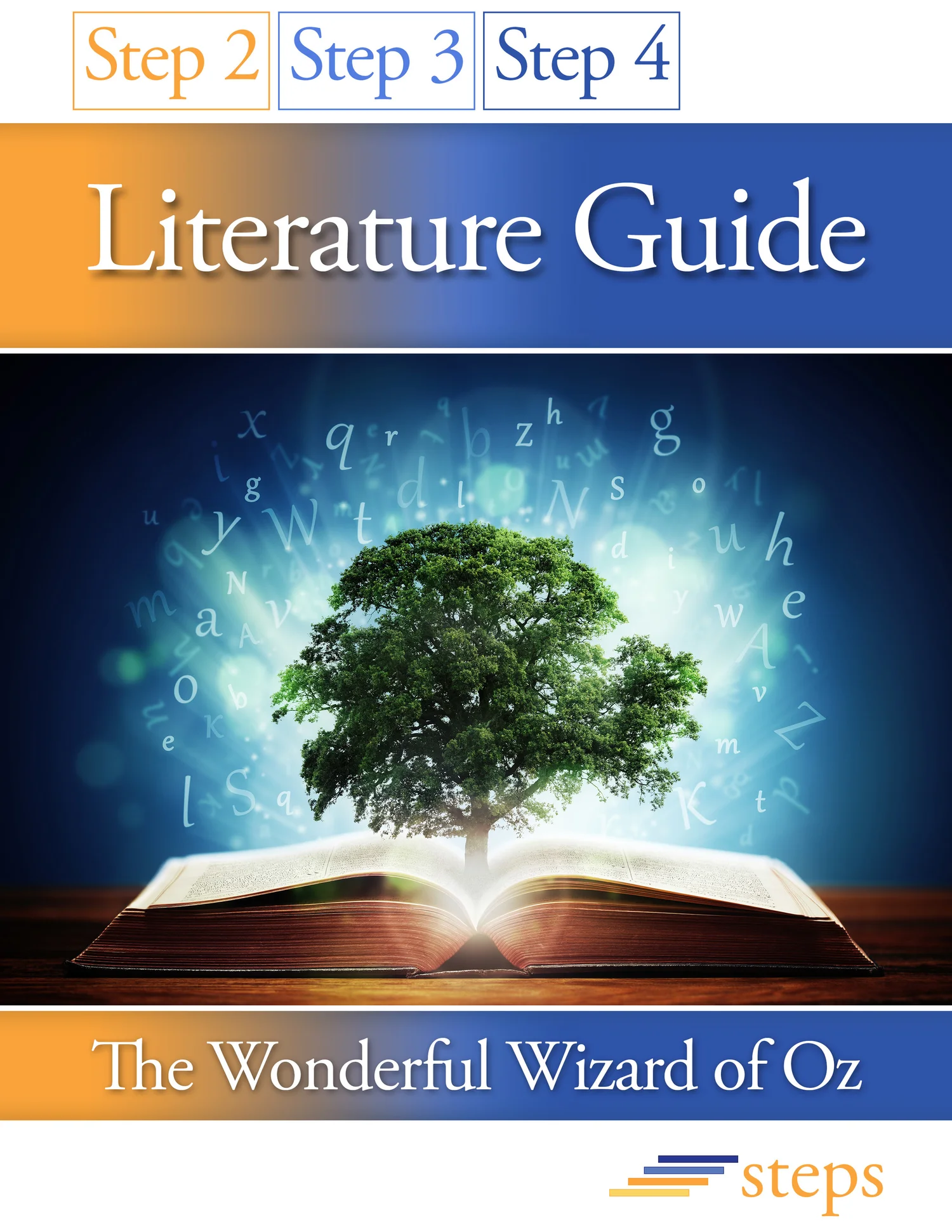 Step 2 3 4 Literature Guide The Wonderful Wizard Of Oz Steps