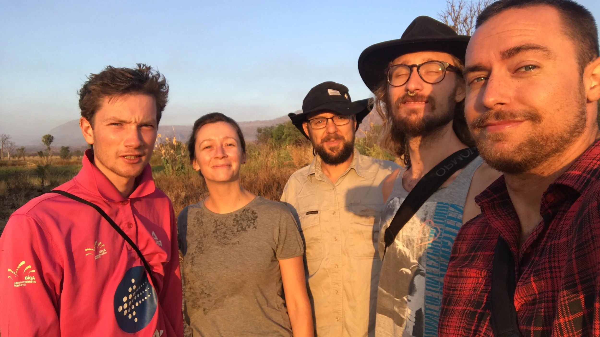 Callum McDiarmid, Emma Greig, Simon Griffith, Kyle Kostrzewa, and Daniel Hooper