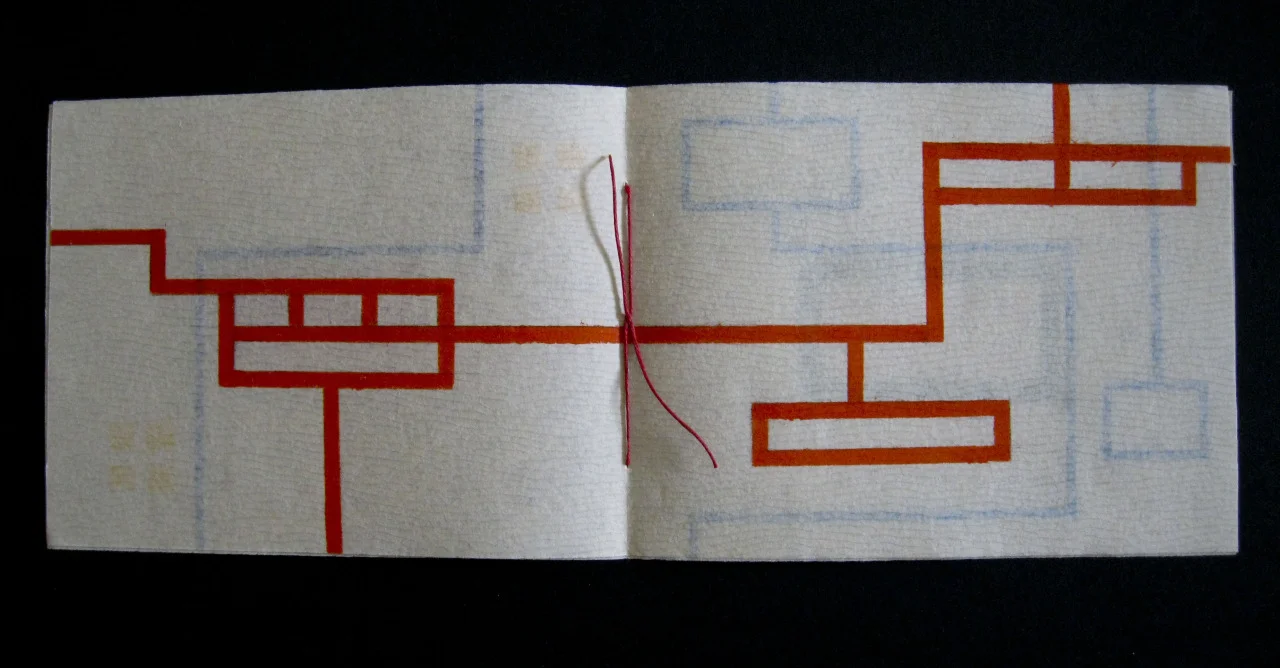 A series of small books inspired by city maps. 2013