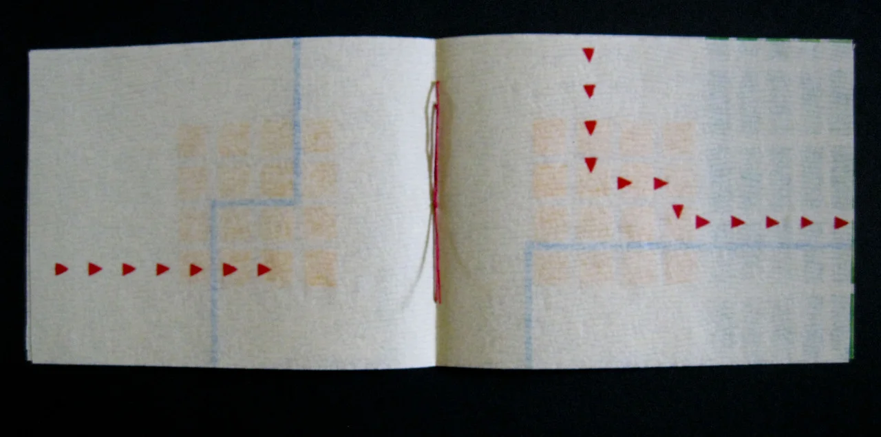 A series of small books inspired by city maps. 2013
